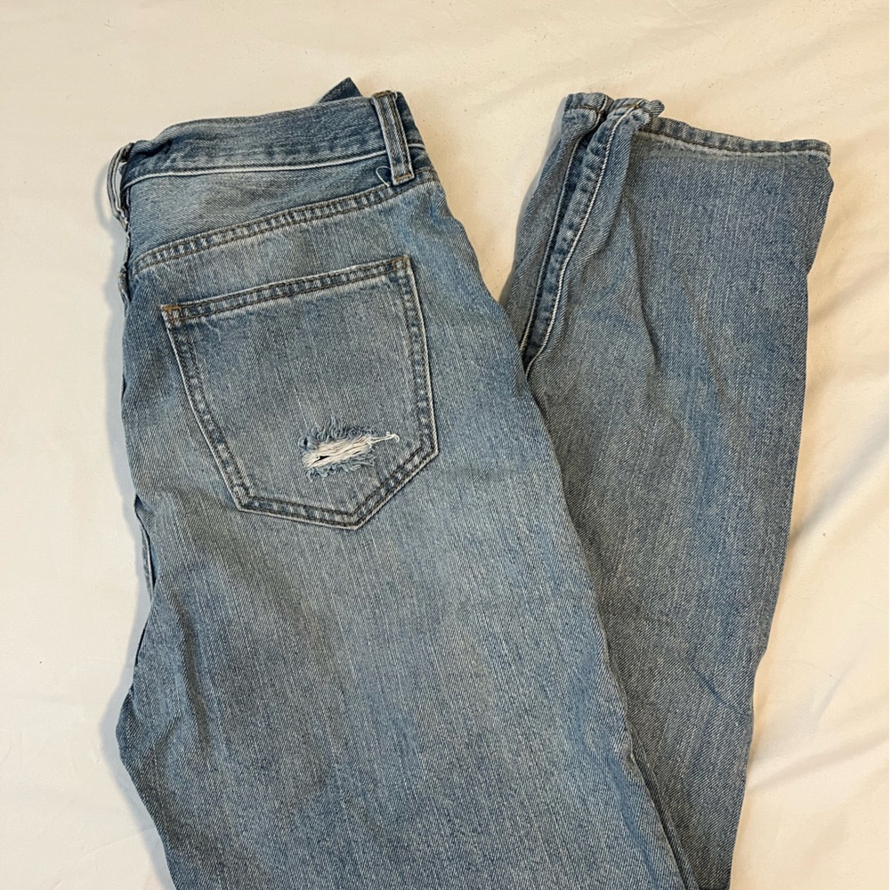 Women ripped jeans